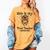 This Is My Tired Teacher Costume Skull Halloween Messy Bun Women's Comfort Colors T-Shirt Mustard This Is My Tired Teacher Costume Skull Halloween Messy Bun Women's Comfort Colors T-Shirt Mustard