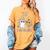 TK Boo Crew Retro Groovy Halloween Floral Ghost TK Teacher Men Women Kids Women's Comfort Colors T-Shirt Mustard TK Boo Crew Retro Groovy Halloween Floral Ghost TK Teacher Men Women Kids Women's Comfort Colors T-Shirt Mustard