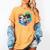 TK Teacher Transitional Kindergarten Heart Back To School Women's Comfort Colors T-Shirt Mustard
