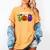 TOD Itinerant Teacher Of The Deaf Halloween ASL Interpreters Women's Comfort Colors T-Shirt Mustard TOD Itinerant Teacher Of The Deaf Halloween ASL Interpreters Women's Comfort Colors T-Shirt Mustard