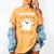 History Teacher Halloween History Class School For Men Women Kids Women's Comfort Colors T-Shirt Mustard