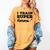 I Train Superheroes For Teacher Coach Men Women Women's Comfort Colors T-Shirt Mustard
