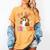 Trick Or Teach Cute Ghost Coffee Pumpkins Halloween Teacher Women's Comfort Colors T-Shirt Mustard Trick Or Teach Cute Ghost Coffee Pumpkins Halloween Teacher Women's Comfort Colors T-Shirt Mustard