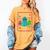 Trick Or Teach Neon Ghost Flower Teacher Spooky Halloween Women's Comfort Colors T-Shirt Mustard Trick Or Teach Neon Ghost Flower Teacher Spooky Halloween Women's Comfort Colors T-Shirt Mustard