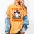 Trick Or Teach Teacher Halloween Ghost Pencil Floral Women's Comfort Colors T-Shirt Mustard Trick Or Teach Teacher Halloween Ghost Pencil Floral Women's Comfort Colors T-Shirt Mustard