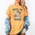 Trick Or Teach Teacher Women's Comfort Colors T-Shirt Mustard