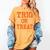 Trig Or Treat Trigonometry Math Teacher Halloween Women's Comfort Colors T-Shirt Mustard