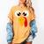 Turkey Face Halloween Costume Thanksgiving Teacher Nurse Women's Comfort Colors T-Shirt Mustard Turkey Face Halloween Costume Thanksgiving Teacher Nurse Women's Comfort Colors T-Shirt Mustard