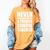 Never Underestimate A Private School Teacher Back To School Women's Comfort Colors T-Shirt Mustard