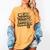 Weird Teachers Build Character School Pun Women's Comfort Colors T-Shirt Mustard Weird Teachers Build Character School Pun Women's Comfort Colors T-Shirt Mustard