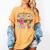 Welcome Back To School 2024 Teachers Students First Day Women's Comfort Colors T-Shirt Mustard