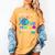 We'Re All Different But We Swim Together Elementary Teacher Women's Comfort Colors T-Shirt Mustard