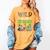 Wild About 1st Grade Teacher Student First Grade Zoo Safari Women's Comfort Colors T-Shirt Mustard