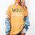 Wild About 4th Grade First Day Of School Teacher Student Women's Comfort Colors T-Shirt Mustard Wild About 4th Grade First Day Of School Teacher Student Women's Comfort Colors T-Shirt Mustard