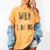 Wild About Learning Teacher Back To School Teaching Women's Comfort Colors T-Shirt Mustard Wild About Learning Teacher Back To School Teaching Women's Comfort Colors T-Shirt Mustard