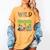 Wild About Preschool Teacher Student Preschool Zoo Safari Women's Comfort Colors T-Shirt Mustard