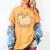 Wildflower 4th Fourth Grade Floral Back To School Teacher Women's Comfort Colors T-Shirt Mustard Wildflower 4th Fourth Grade Floral Back To School Teacher Women's Comfort Colors T-Shirt Mustard