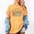 Wildflower Para Floral Paraprofessional Paraeducator Teacher Women's Comfort Colors T-Shirt Mustard Wildflower Para Floral Paraprofessional Paraeducator Teacher Women's Comfort Colors T-Shirt Mustard