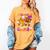 Will Trade Students For Candy Teacher Halloween Women's Comfort Colors T-Shirt Mustard Will Trade Students For Candy Teacher Halloween Women's Comfort Colors T-Shirt Mustard