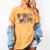Women Spooky Science Teacher Halloween Science Stem Teacher Women's Comfort Colors T-Shirt Mustard