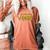 6 7 Leopard Pattern Meme Square Root 4489 Slang Math Teacher Women's Comfort Colors T-Shirt Yam