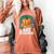 Art Teacher Pumpkin Painting Halloween Costume Women's Comfort Colors T-Shirt Yam Art Teacher Pumpkin Painting Halloween Costume Women's Comfort Colors T-Shirt Yam