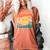 Back To School Groovy Smile Preschool Teachers Students Kids Women's Comfort Colors T-Shirt Yam