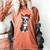 Boston Terrier Christmas Santa Hat Tree Lights Pajama Women's Comfort Colors T-Shirt Yam