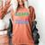 Chaos But Make It Academic Teacher Back To School Women's Comfort Colors T-Shirt Yam Chaos But Make It Academic Teacher Back To School Women's Comfort Colors T-Shirt Yam