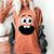 Creepy Carrots Face Teacher Halloween Costume Matching Women's Comfort Colors T-Shirt Yam Creepy Carrots Face Teacher Halloween Costume Matching Women's Comfort Colors T-Shirt Yam