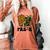 Cute Camo Pre K Back To School Teacher Kid Preschool Women's Comfort Colors T-Shirt Yam