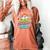 Daycare Teacher Daycare Provider Early Childhood Vibes Women's Comfort Colors T-Shirt Yam Daycare Teacher Daycare Provider Early Childhood Vibes Women's Comfort Colors T-Shirt Yam