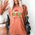 FA LA 8 Christmas Santa FA La Math Teacher Student Women's Comfort Colors T-Shirt Yam