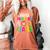 Feliz Primer Dia De Clases Kids Girl Teacher Spanish School Women's Comfort Colors T-Shirt Yam