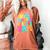 In My Glowing Teacher Era Groovy Colorful Bright Women's Comfort Colors T-Shirt Yam In My Glowing Teacher Era Groovy Colorful Bright Women's Comfort Colors T-Shirt Yam