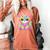 Happy Dot Day Colorful Polka Dot Cat Kitten Teachers Kids Women's Comfort Colors T-Shirt Yam
