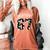Haunted By 6 7 67 Six Seven Halloween Teacher Mom Women's Comfort Colors T-Shirt Yam