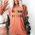 Be Kind Pride Sign Language Rainbow Teachers Interpreter ASL Women's Comfort Colors T-Shirt Yam
