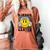 Kindergarten Teacher Hippie Smile Face Back School Women's Comfort Colors T-Shirt Yam Kindergarten Teacher Hippie Smile Face Back School Women's Comfort Colors T-Shirt Yam