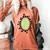 Kiwi Easy Costume Halloween Fruit Lover School Teacher Fun Women's Comfort Colors T-Shirt Yam