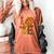 Leopard Pumpkin Love Teacher Life Thanksgiving Fall Women Women's Comfort Colors T-Shirt Yam