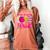 In October We Wear Pink Love Teacher Breast Cancer Awareness Women's Comfort Colors T-Shirt Yam