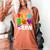 Pre K Boo Crew Halloween Costume Teachers Kids Women's Comfort Colors T-Shirt Yam