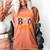 Preschool Boo Crew Preschool Halloween Teacher Women's Comfort Colors T-Shirt Yam