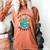 Reduce Reuse Recycle Respect Earth Day Teacher Girl Women Women's Comfort Colors T-Shirt Yam