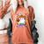 Spooky Para Crew Ghost Halloween Paraprofessional Teacher Women's Comfort Colors T-Shirt Yam Spooky Para Crew Ghost Halloween Paraprofessional Teacher Women's Comfort Colors T-Shirt Yam