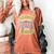 Teacher Halloween Costume Science Teachers Love Brains Women's Comfort Colors T-Shirt Yam