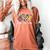 Tie Dye Hippie Peace Love Teach Teacher Appreciation Women's Comfort Colors T-Shirt Yam