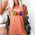 TOD Itinerant Teacher Of The Deaf Halloween ASL Interpreters Women's Comfort Colors T-Shirt Yam TOD Itinerant Teacher Of The Deaf Halloween ASL Interpreters Women's Comfort Colors T-Shirt Yam