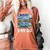 Van Go Retro Vanlife Art Teacher Women's Comfort Colors T-Shirt Yam Van Go Retro Vanlife Art Teacher Women's Comfort Colors T-Shirt Yam